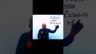 exponential equation involving two variables #maths