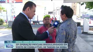 Xerife do Consumidor Fiscalização surpresa em posto de combustíveis busca possíveis irregularidades
