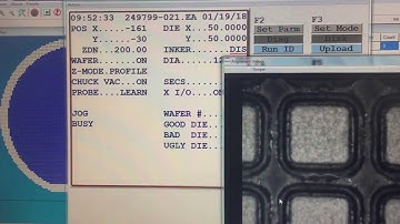 Next process after wafer alignment was corrected for full probing