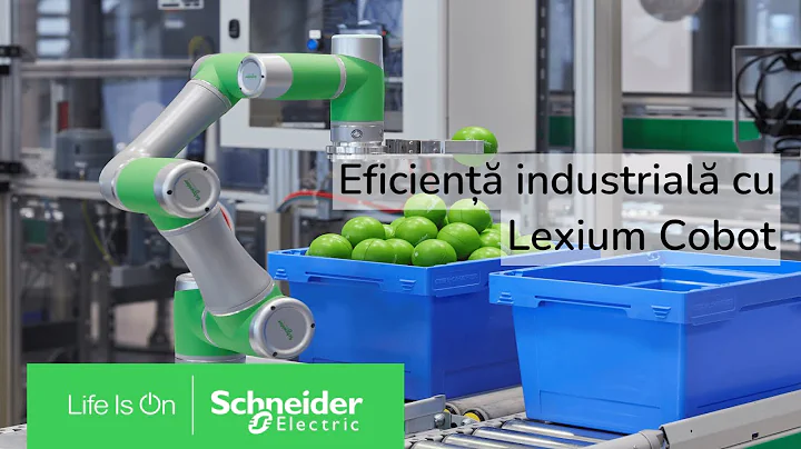 Lexium Cobot – Colaboratorul Inteligent pentru Automatizarea Industrială | Schneider Electric