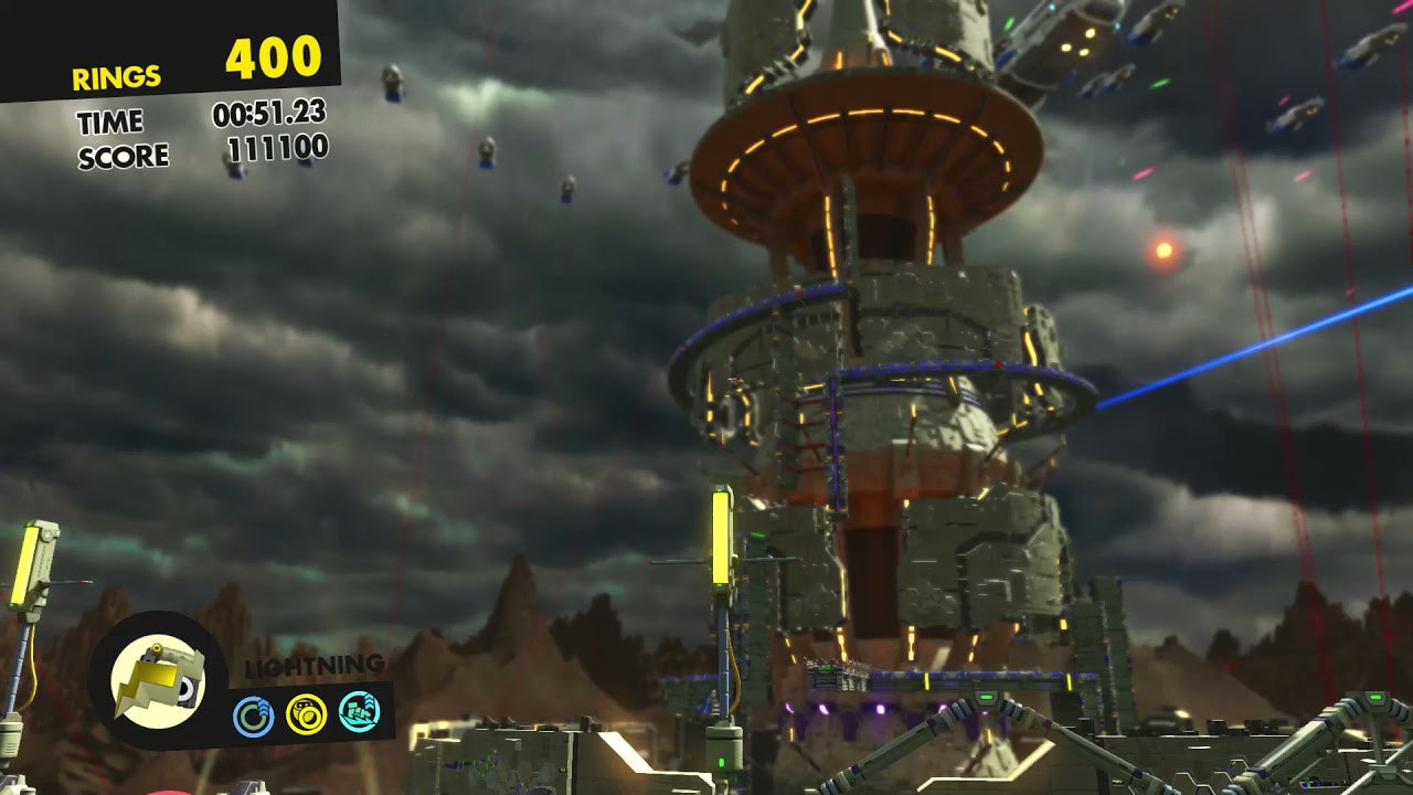 Sonic Forces - Imperial Tower - Lightning Wispon - 