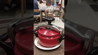 Steamy Pot Rice ? asianchef chinatown food chinesefood cooking easyrecipe yummy shorts