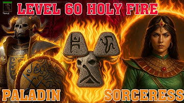 🛠️ Diablo 2 Resurrected – Level 60 Holy Fire Inferno Paladin vs Sorceress (Modded Duel!)