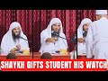 Shaykh Abdur-Razzaq GIFTS HIS WATCH to a Student !