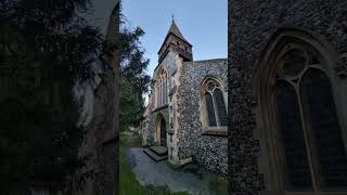 This Church is Made From Flint #ancienthistory #church  #anglosaxons #flint #architecture