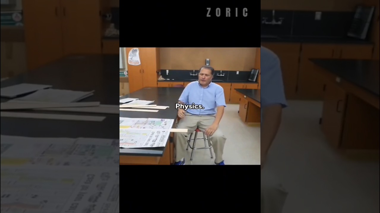 Physics is Greater than magic 😱 #shorts #science #experiment #physics