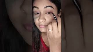 Tried Alia Bhat nude smokey make up look#Rockyaurranikipremkahani#youtubeshorts