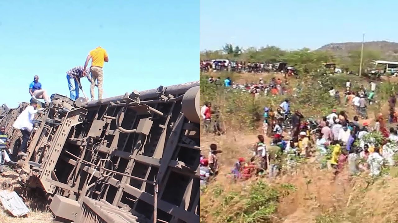Ajali ya treni iliyotokea Tabora | Wanne wafariki | Abiria wasimulia