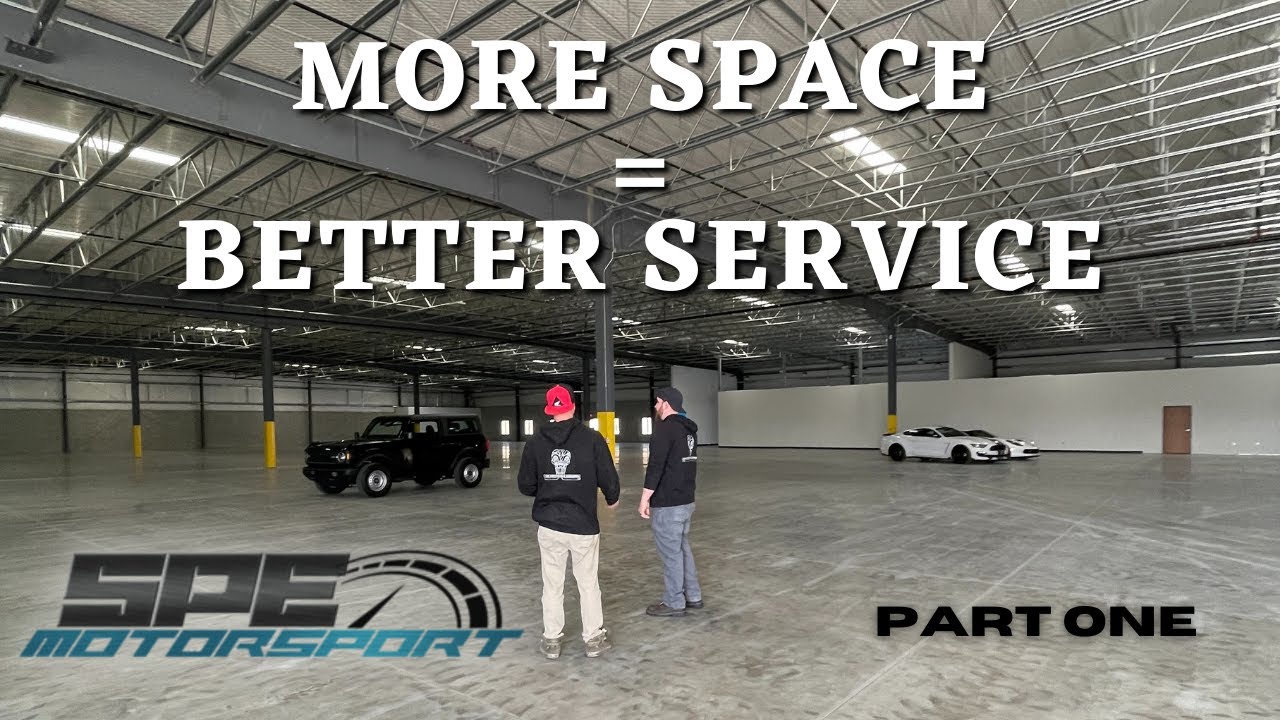 SPE Motorsport's New Facility Part 1 YouTube