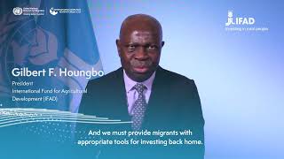 IFAD president's pledge for the International Migration Review Forum 2022