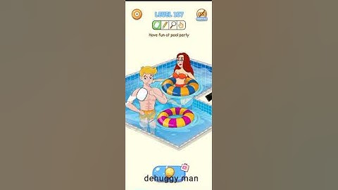 Naughty puzzle tricky test level 157 🧐😎 new game android ios #shorts