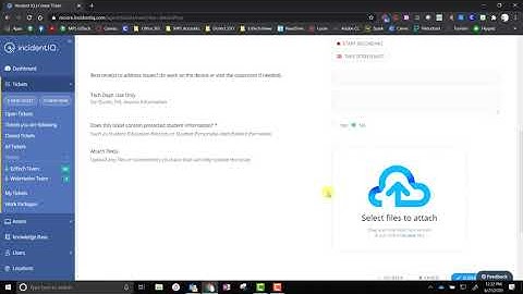 Incident IQ Tutorial - MPS Help Desk Ticket System