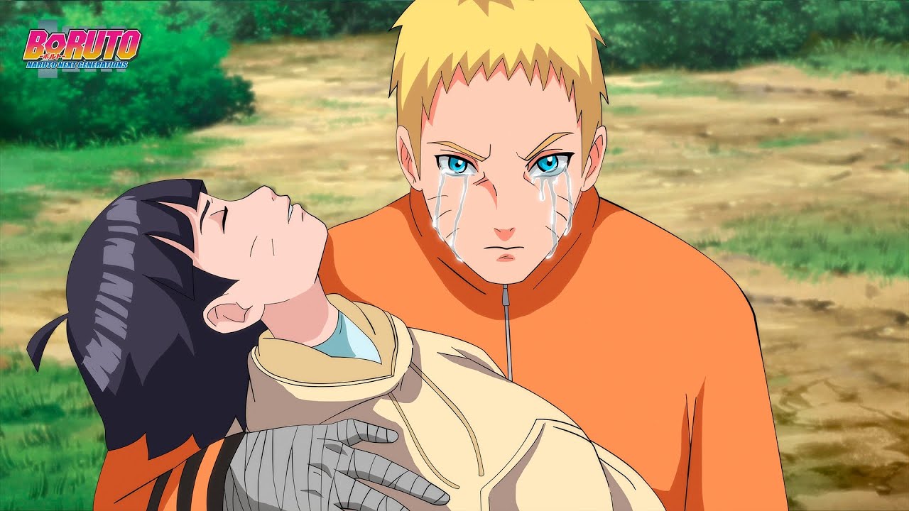 Naruto e Hinata - filhos Boruto e Himawari