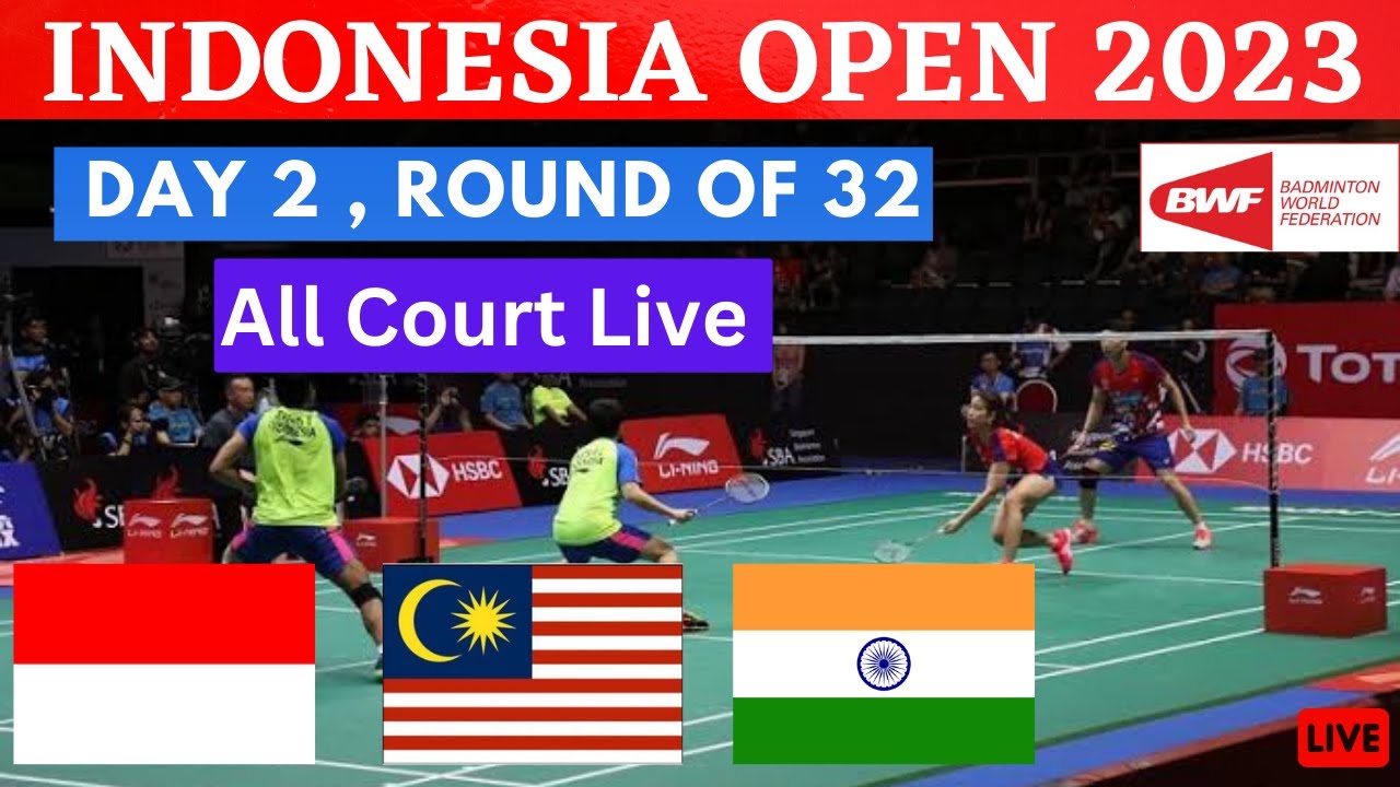 live badminton indonesia open