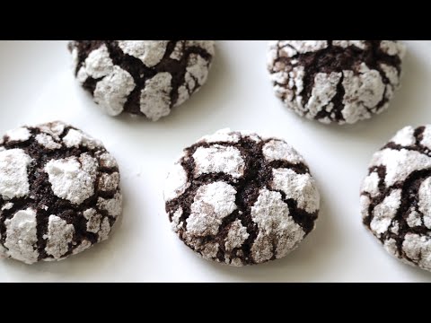 video chocolate crinkles recipe chocolate crinkle cookie recipe, Worldwide Recipes chocolate crinkles recipe chocolate crinkle cookie recipe