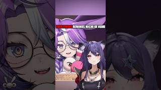 Everything Reminds Michi of Numi! #michimochievee #akumanihmune #numivtuber #numi #nihmune #vtuber
