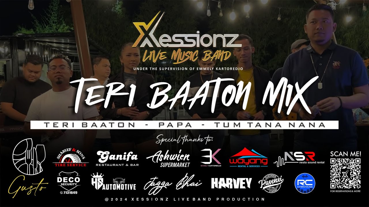 Teri Baaton Mix - Xessionz Live Band