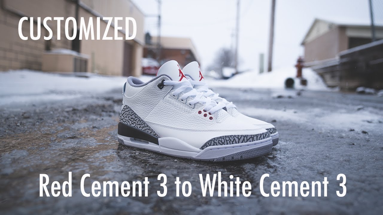 Customized | Changing "Red Cement" to "White Cement" - YouTube