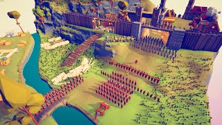 CAN 150x SPARTA SOLDIER CAPTURE ENEMY CITY?  Totally Accurate Battle Simulator TABS