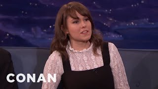 Claudia O'Doherty Ignored Ewan McGregor | CONAN on TBS