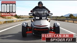 Can-Am Spyder F3T : le touring en baskets