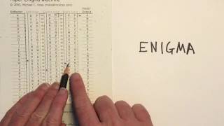 Paper Enigma Machine