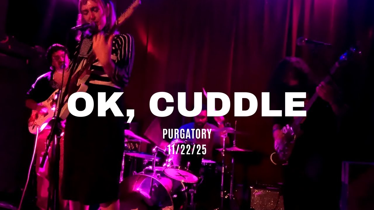 {NYC EMO ROCK} BAND: ok, cuddle - VENUE: Purgatory, Brooklyn, New York - 11/22/25