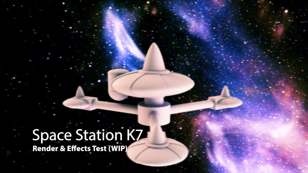 Space Station K7 - Render & Effects (WIP)