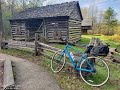 Cades cove in the great smoky mountains by bicycle 