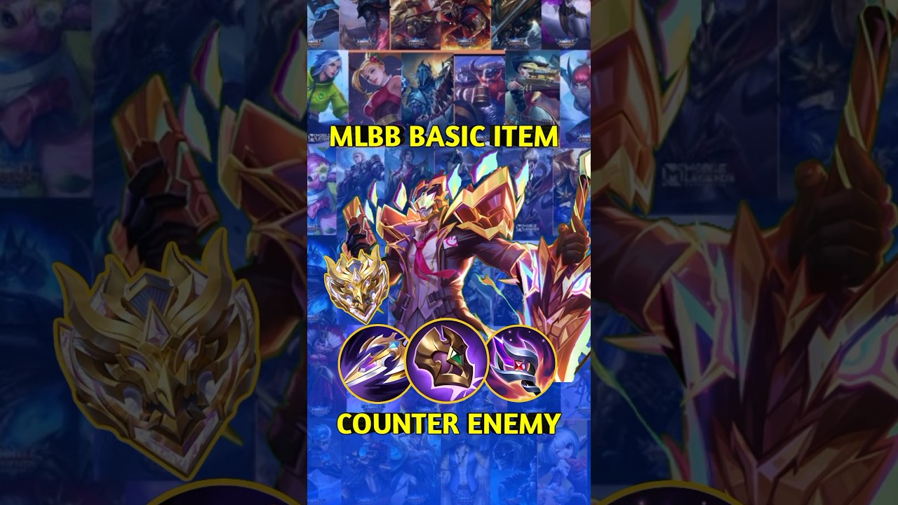 Basic Item Knowledge To Counter your Enemy || MLBB 