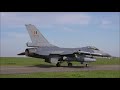 Belgian F-16AM scramble exercise