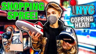 HUGE SHOPPING SPREE IN NEW YORK CITY!! (TRADING AND BUYING HEAT STREETWEAR)