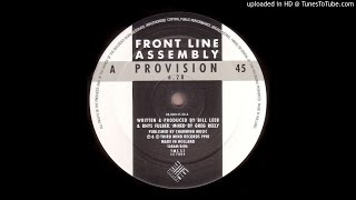 Front Line Assembly ‎- Provision (12" ᴠᴇʀꜱɪᴏɴ) 1990