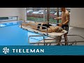 Medical pool lift  tieleman pool technology