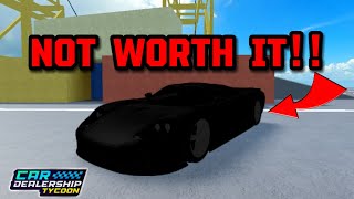 THESE CARS ARE NOT WORTH BUYING IN Car Dealership tycoon!! | Mird CDT