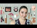 Fall makeup look, vampy and Smokey