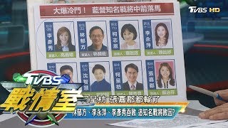 柯志恩、林郁方、李永萍、李彥秀吞敗 追知名戰將敗因？ TVBS戰情室 決戰新政局 20200112