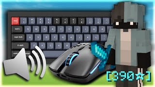 Keyboard   Mouse ASMR Sounds | Hypixel Bedwars