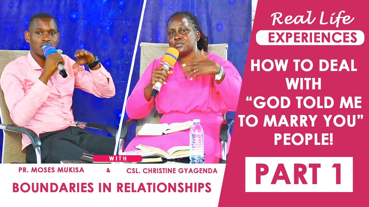 Ep 2 | BOUNDARIES IN RELATIONSHIPS PART 1 - PR. MOSES MUKISA & CHRISTINE GYAGENDA