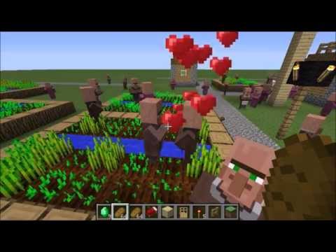 マイクラ 簡単な村人無限増殖法 高床式 マインクラフト 1 9 Minecraft Youtube