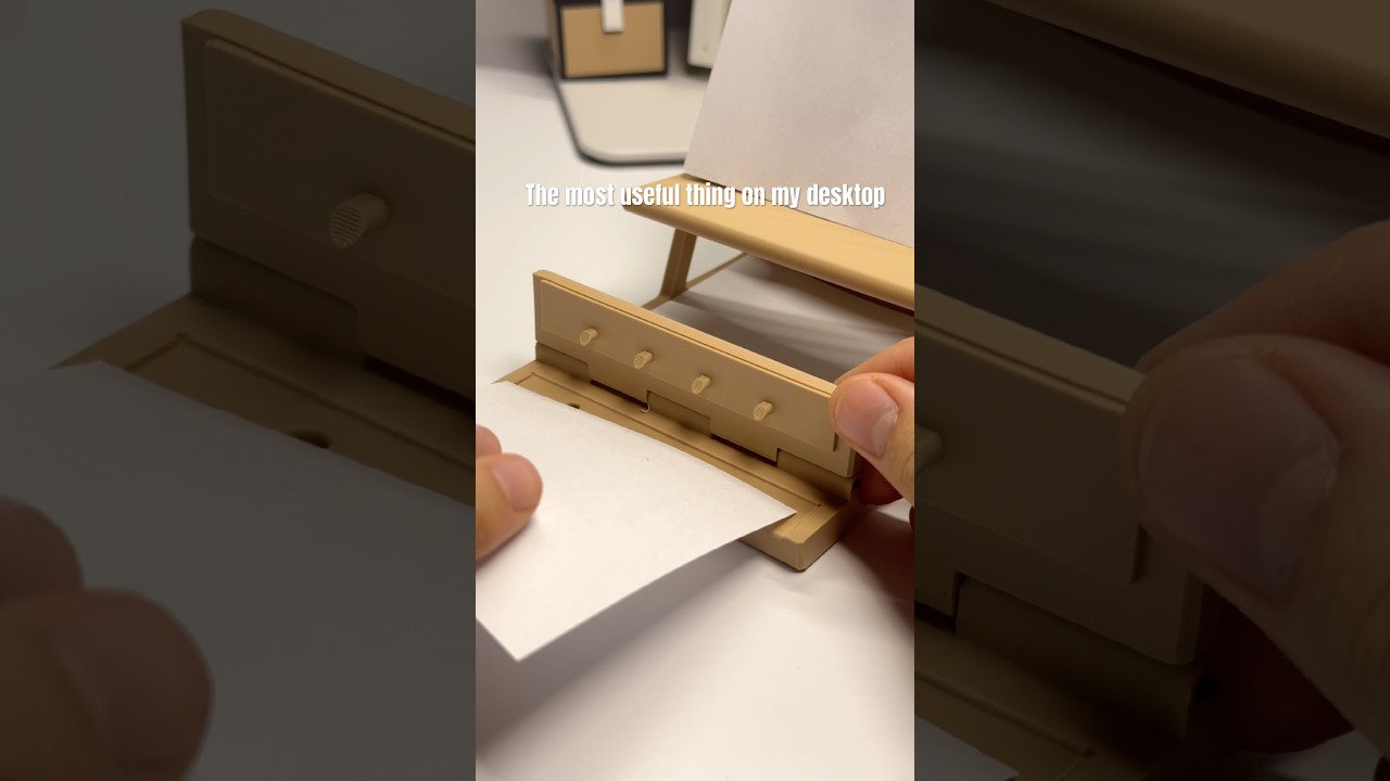 Obejrzyj Ring-bound notes stand #3dprinting #desktop #notes #3dprinted w YouTube Obejrzyj Ring-bound notes stand #3dprinting #desktop #notes #3dprinted w YouTube