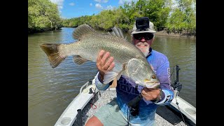 N.Q. Creeks Sth of Townsville producing some Barramundi fun.