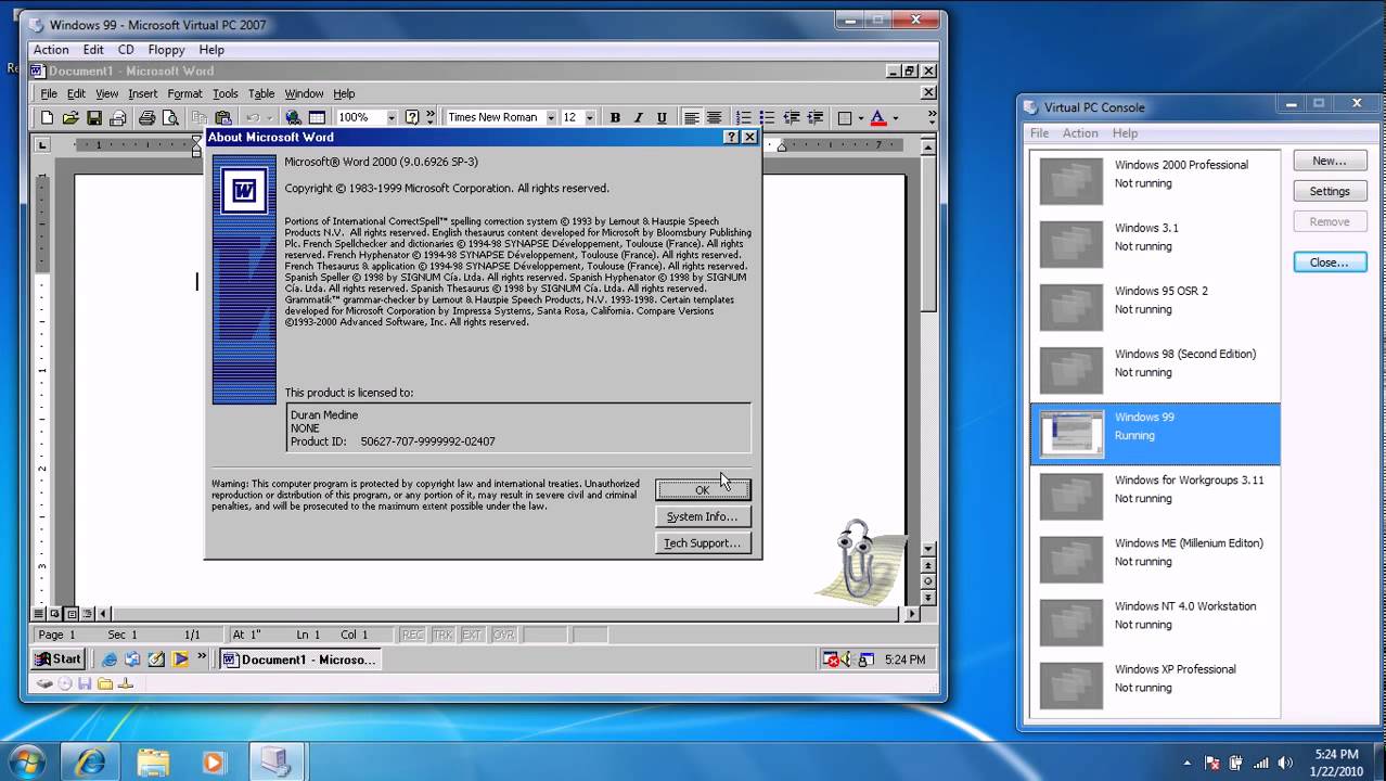 Виндовс 99. Virtual PC 2007. Виндовс компьютеры 2007. Windows Virtual PC.