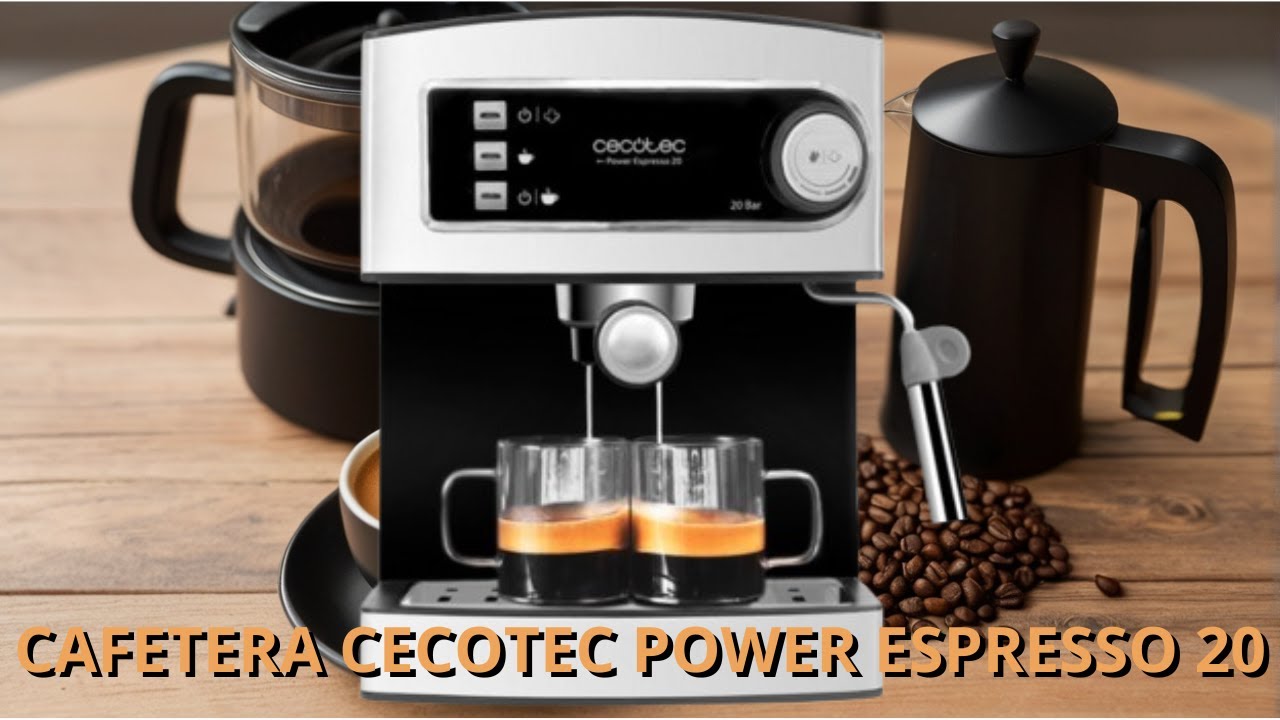 CAFETERA POWER ESPRESSO 20 CECOTEC 01503 – Tienda online de Julian Celda  S.L.