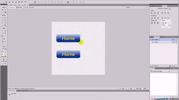 Fireworks CS5 Tutorial - Rollover Button/Image