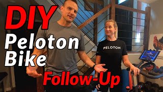 $400 DIY PELOTON BIKE Followup // Sunny Bike, Wahoo Cadence Sensor, and the Peloton App