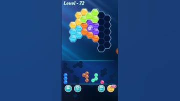 Block Hexa Puzzle Rainbow D Level 72 Walkthrough