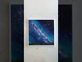 “Galaxy scenery🌌“ Easy painting idea for beginners #paintingtutorial #artworks #acrylicpainting