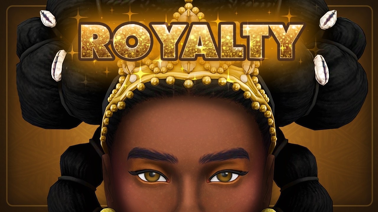 В The Sims 4 CAS вступила королевская эра 👑✨