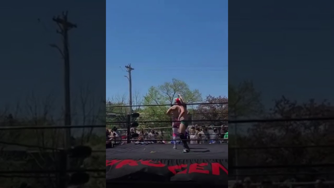 JT Energy performs the Macarena at SCW Pro Cinco De Mayo Festival